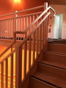 Commercial Timber Hand Rail and Stairs